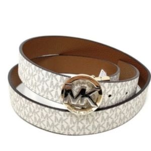 Michael Kors Signature Monogram Belt